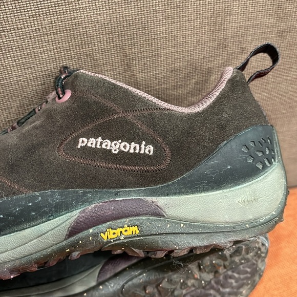 Patagonia Bly Velvet Brown Leather Upper Performance Footwear Trail Shoes 7.5 US - Picture 8 of 16